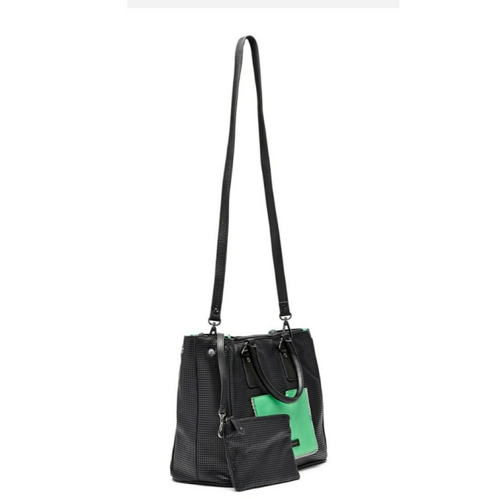 HAYDEN HARNETT // ltd ed ultra-chic 2 piece leather bag & mini clutch - Picture 5 of 16